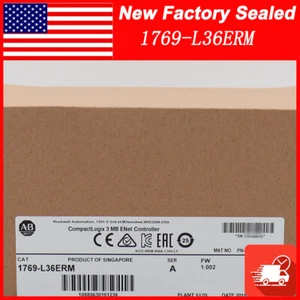 Allen Bradley 1769-L36ERM SER A CompactLogix 3MB Motion Controller 1769L36ERM - Picture 1 of 4