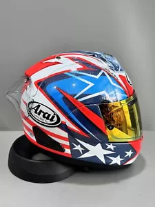 Arai Rx7x Hayden Motorcycle Red Full Helmet Riding Full Face Helmet Universal - Picture 1 of 13