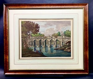 aqueducts of the ancients Design for bridge in imitation Robert Adam c1768 - Picture 1 of 4