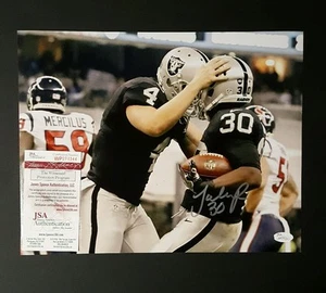 JALEN RICHARD Autographed Oakland Raiders 11x14 Photo. Witness JSA - Picture 1 of 4