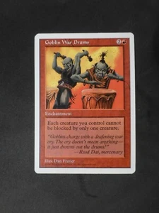 MtG 5th Edition Goblin War Drums NM $0.75 Flat Shipping VCT123678 - Picture 1 of 2