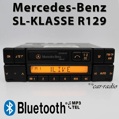 Original Mercedes R129 Radio Classic BE2010 Bluetooth Radio MP3 W129 SL-Klasse - Bild 1 von 4