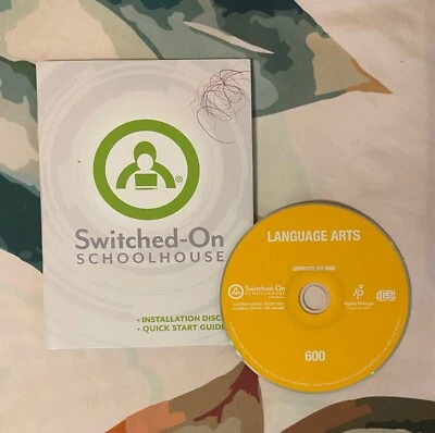 Switched-On Schoolhouse Installation & Curriculum Discs 6th Grade Language Arts - Image 1 of 4