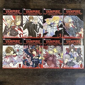 Vampire Knight English Manga Viz Media Matsuri Hino Books Vol 1-9 Missing Vol 8 - Picture 1 of 24