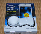 iPhone 4S / 4 AMP Club Siren White Stand Boost Speaker Volume  Clarity Silicone