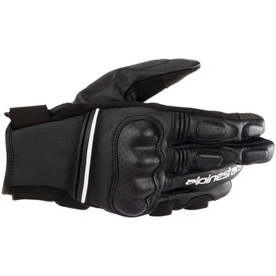 Alpinestars Phenom Guantes Negro / Blanco Guantes Guantes de Moto - Imagen 1 de 2