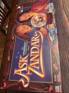 Juego de mesa vintage Milton Bradley Ask Zandar 1992 completo limpio probado - Imagen 1 de 12