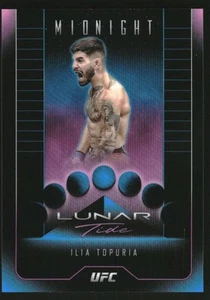 2024 Topps Midnight UFC Lunar Tide #LT3 Ilia Topuria - Imagen 1 de 2