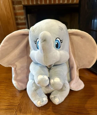 TY Disney Sparkle 16” Gorro Buddy DUMBO el Elefante Peluche Peluche Grande Foto 1 de 4
