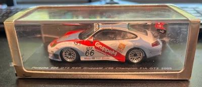 Spark 1/43 - Porsche 996 GT3 RSR  , GruppeM  #66  LeMans 2005 - Image 1 of 4