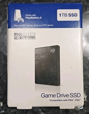 Seagate STKG1000406 1 TB,5400 RPM, External Drive SSD - Image 1 of 3