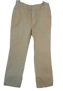 Christian Dior Monsieur Sport Pants Mens 35x32 Beige Tropical Weight Chino VTG - Picture 1 of 9