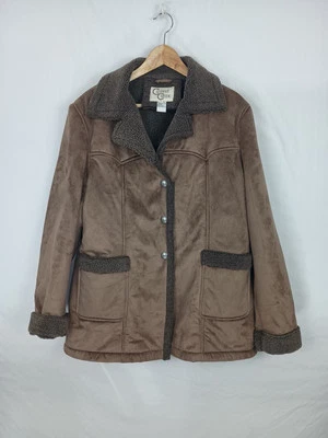Cripple Creek Sherpa Lined Coat, Size XL Outdoor Lodgecore Western  - Image 1 of 4
