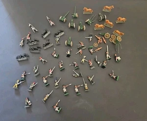 Wargames 25mm napoleonics Mix lot Infantry Artillery Cavalry Unknown Minifigs? - Picture 1 of 14