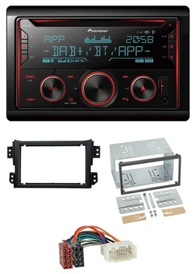 Pioneer 2DIN DAB MP3 Bluetooth USB CD Autoradio für Opel Agila B Suzuki Splash 2 - Bild 1 von 4
