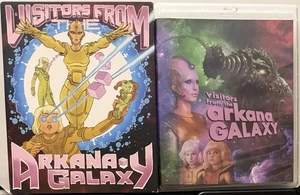 Visitors from the Arkana Galaxy (Blu-ray 1981) Deaf Crocodile With OOP Slipcover - Picture 1 of 3