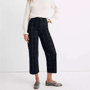 Pantalones Cortos Madewell Slim Emmett Pierna Ancha en Ventana Teñida Espacial Negro Talla 33 - Imagen 1 de 7