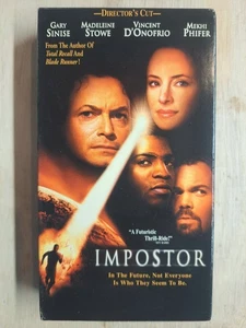 Impostor VHS 2002 Sci-Fi Director's Cut Dimension Home Video - Picture 1 of 4