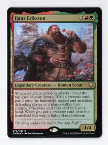 Hans Eriksson Foil Rare Commander Legends Magic the Gathering MTG Card NM - Picture 1 of 3