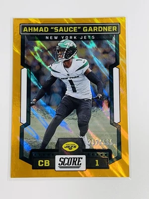 Ahmad Sauce Gardner 2023 Score Lava Parallel /565 New York Jets #292 - Image 1 of 2