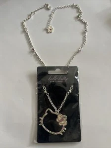 collana Hello Kitty originale sanrio bigiotteria brillantini - Foto 1 di 5