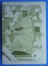 Alejandro Kirk 2019 Bowman Chrome Draft BDC-193 Yellow, 1/1 Printing Plate