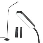 Floor Lamp, 15W/1000Lm Bright Led Floor Lamp With Stepless 1. Matte Black