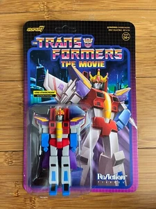BNIB 3.75' THE TRANSFORMERS MOVIE REACTION KING STARSCREAM ACTION FIGURE SUPER7 - Picture 1 of 4