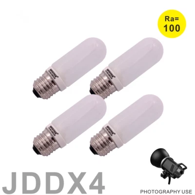 4x Photo Studio Flash Modeling Lamp Bulb,Fit For Bowens Interfit Godox Elinchrom - Image 1 of 4