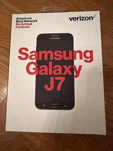 Samsung Galaxy J7 SM-J127 - 16GB - Black (Verizon) Smartphone - Picture 1 of 5