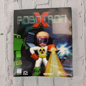 Robotron X PC 1996 PC CD-ROM Midway GT Interactive BIG BOX SEALED NEW - Picture 1 of 6