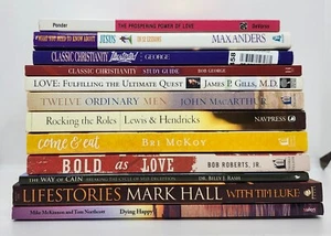 CHRISTIAN TEACHING SOFTCOVER BOOK LOT OF (12) ~ J. MACARTHUR ANDERS GILLS PONDER - Picture 1 of 13