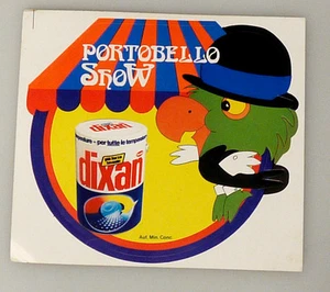 (PRL) PORTOBELLO SHOW 1970 DIXAN VINTAGE RARE COLLECTION STICKER ADESIVO RARO  - Picture 1 of 1