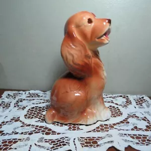 Statua Royal Copley Pottery Cocker Spaniel - Foto 1 di 12