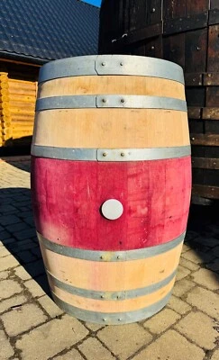 NEU 100-300L FASS REGENTONNE WEINFASS EICHENFASS HOLZFASS WASSERFASS WASSERTONNE - Bild 1 von 4