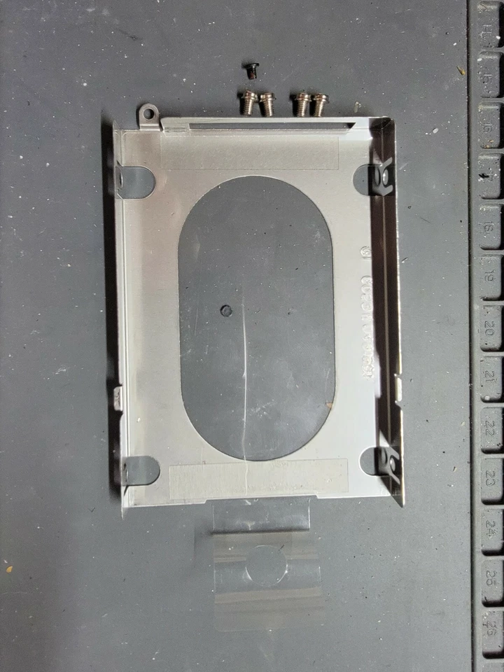 Toshiba Satellite A505-S6005 16" HDD Hard Drive Caddy w/Screws 6053B0491901 - Image 1 of 2