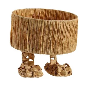 Fruit Bowl for Kitchen Counter Footed Fruit Basket for Coffee Table New Year - Picture 1 of 6
