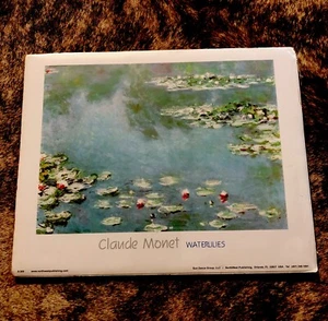 Art Print by CLAUDE MONET - WATERLILIES Giverny Garden Landscape 8x10 Unframed - Picture 1 of 6