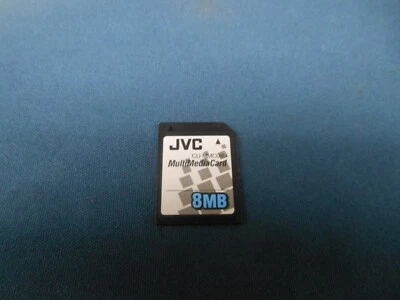 8MB JVC MULTIMEDIA CARD MMC CU-MMC08U MEMORY CARD - Image 1 of 2