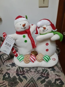 2008 Hallmark Jingle Pals Plush Snowman Seasons Treatings Motion & Music - Picture 1 of 4