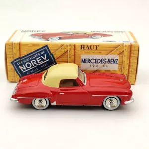 Norev Mercedes Benz 190 SL Red CL3512 Diecast Models Limited Collection 1:43 - Foto 1 di 9