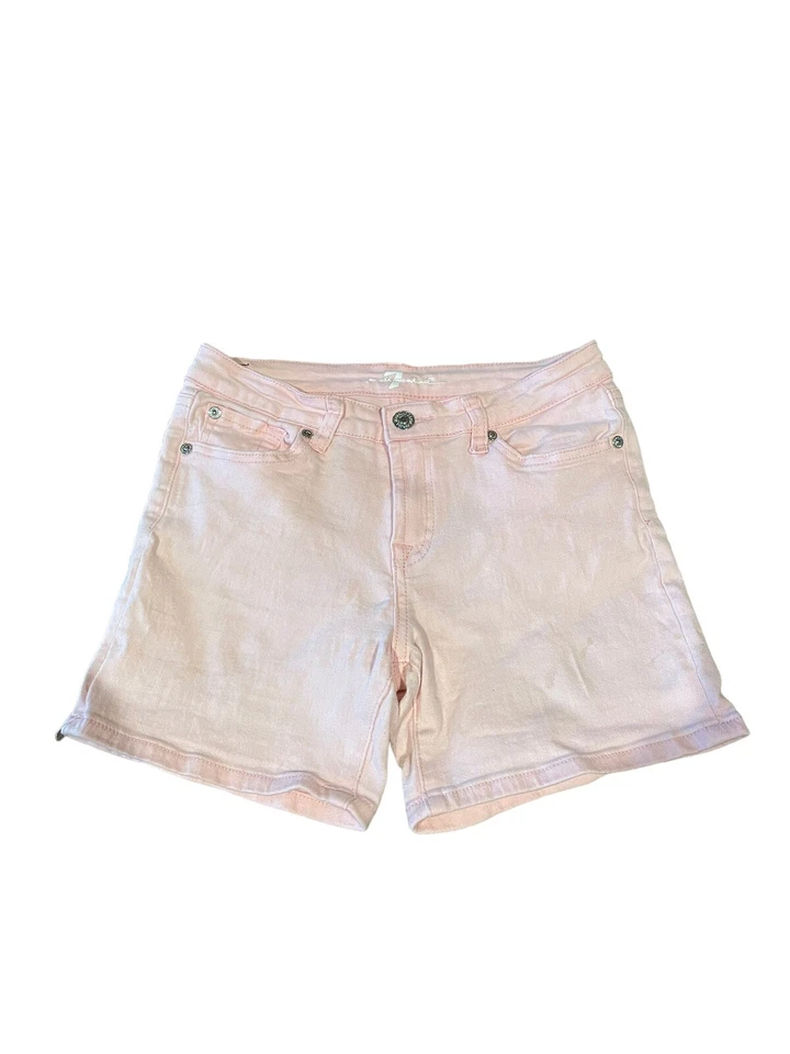 Pantalones Cortos Vaqueros Rosa 7 For All Mankind Niñas Talla 14 24x5 Buen Estado  Foto 1 de 4