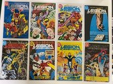 Legion of Super-Heroes lot #1-63 DC 29 pieces avg 7.0 range (1984-'89) 3rd
