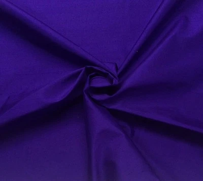TELA MULTIUSOS DUPIONI 100% SEDA TEJIDO DE PUNTO RESPALDO AMATISTA PÚRPURA S3029 POR YARDA Foto 1 de 4