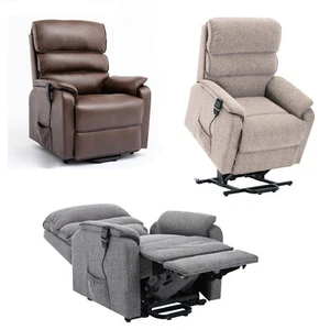 Thornton Dual electric riser and recliner mobility chair heat massage USB +SETUP - Picture 1 of 18