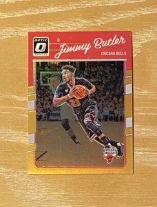 2016-2017 Panini Donruss Optic Jimmy Butler Orange Holo #/199 (*Read*)