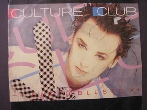 45-rpm-Virgin records / The Culture Club / Gusto Blusto / 1986 / VG+ - Imagen 1 de 3