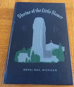 1936 SHRINE OF THE LITTLE FLOWER Book ROYAL OAK MICHIGAN CATHOLIC CHURCH - Foto 1 di 21