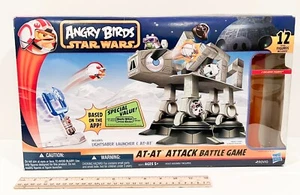 Star Wars Angry Birds AT-AT 2012 Attack Battle Game Hasbro - USED - Complete - Picture 1 of 9