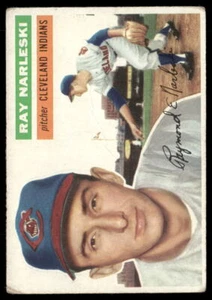 1956 Topps #133b Ray Narleski Gray Back - Picture 1 of 2